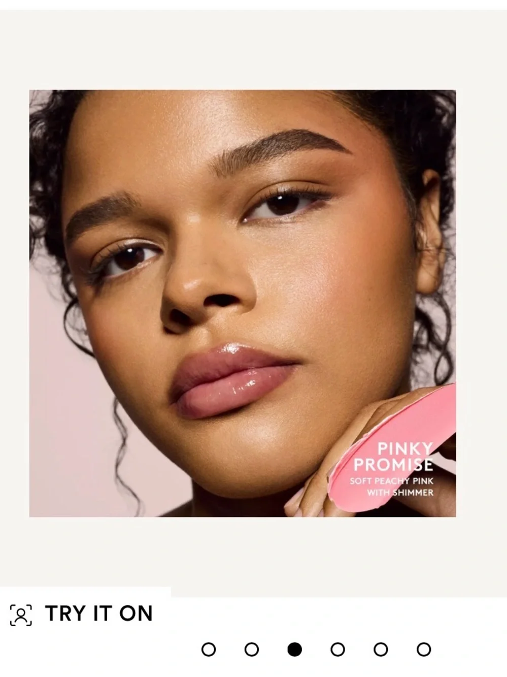 Fenty Beauty Cheeks Out Freestyle Cream Blush in Shade Pinky Promise NIB